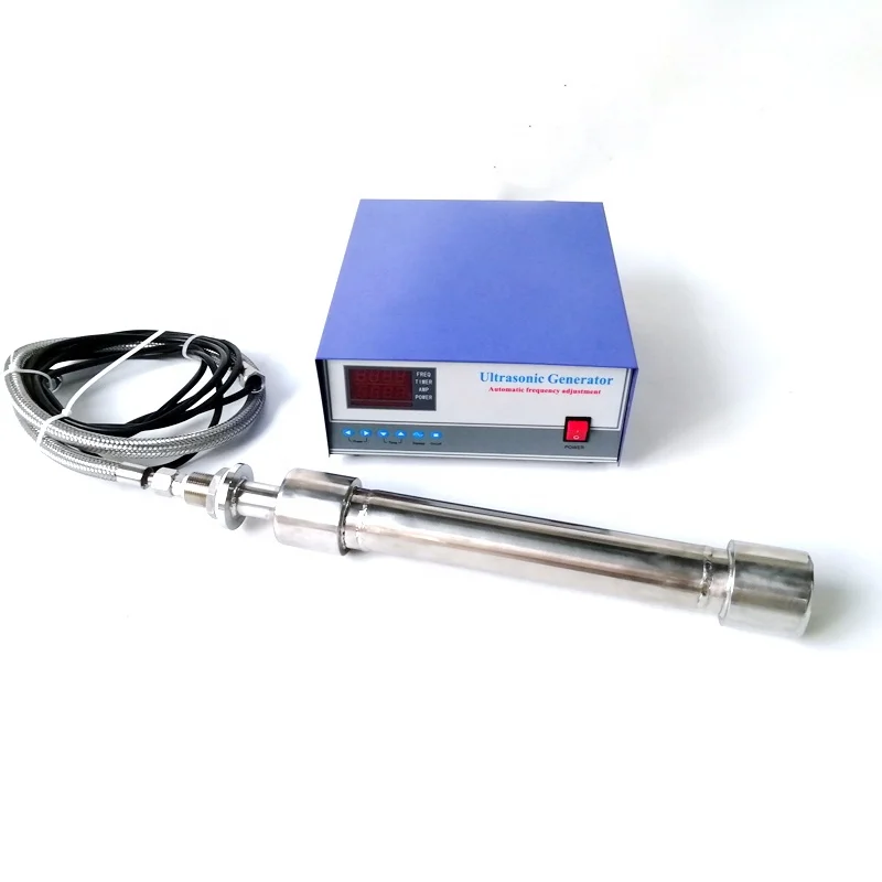 2000 Вт Sonicator Vibration Ультразвуковая очистка Титановый сплав Вибрационные стержни Промышленный ультразвуковой очиститель
2000 Вт Sonicator Vibration Ультразвуковая очистка Титановый сплав Вибрационные стержни Промышленный ультразвуковой очиститель