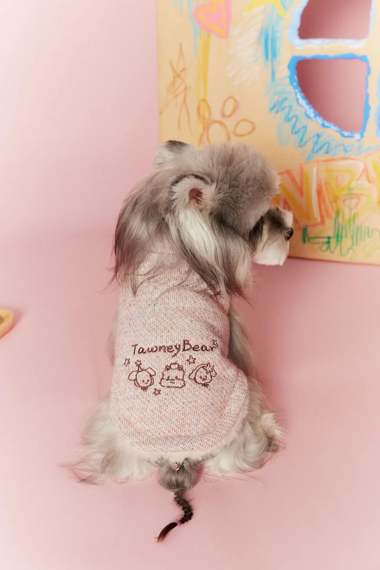 New Design Double-Sided Fleece Lined Eco-Fur Dog Vest, Winter Warm Pet Coat with Cute Bear Embroidery
New Design Double-Sided Fleece Lined Eco-Fur Dog Vest, Winter Warm Pet Coat with Cute Bear Embroidery