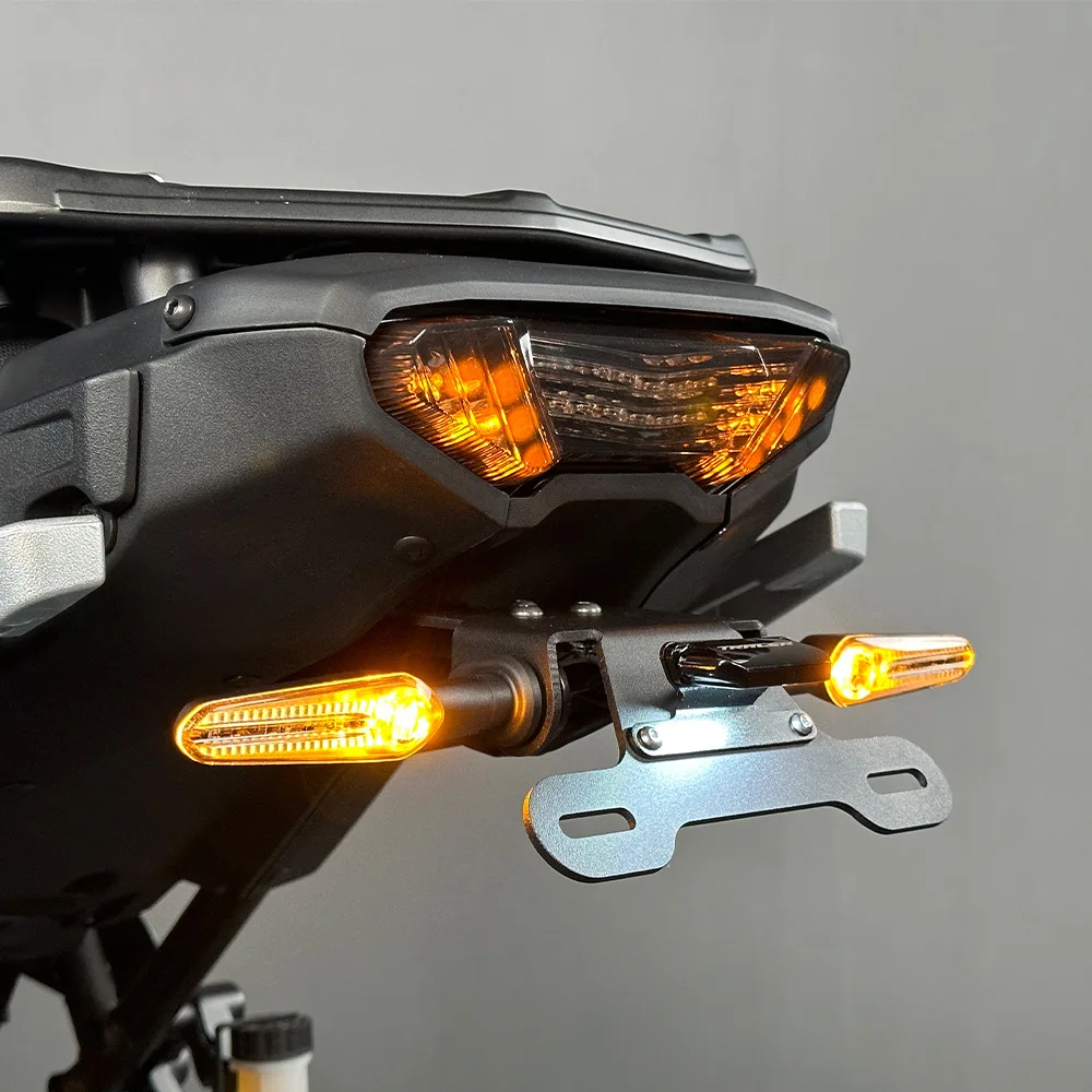 2026 new model suitable for MT09 Tracer9 GT + FJ09 modification short tail license plate holder
2026 new model suitable for MT09 Tracer9 GT + FJ09 modification short tail license plate holder