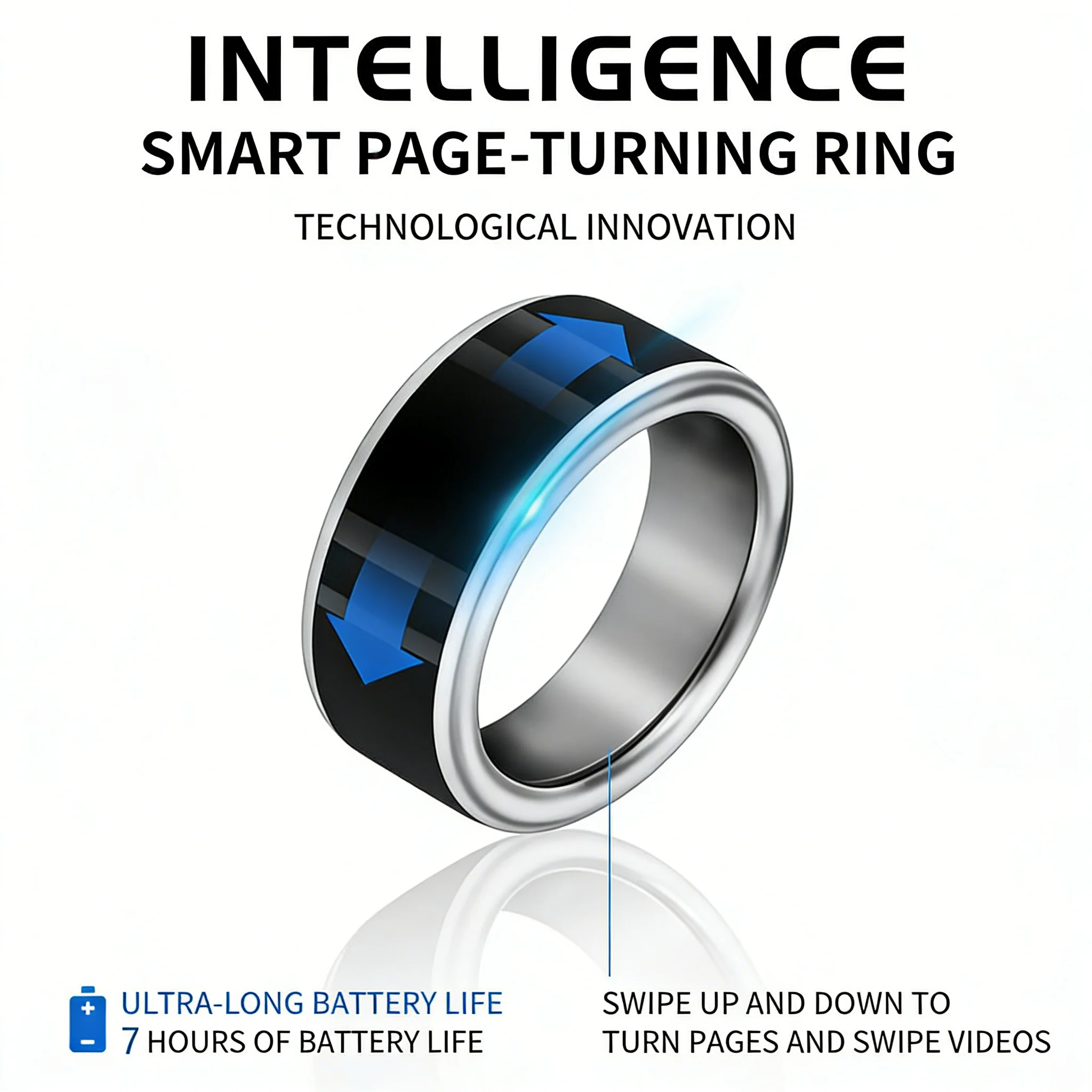 Беспроводная многофункциональная кольцевая мышь с дистанционным управлением Bluetooth для съемки селфи, записи видео, просмотра коротких видео, перелистывания страниц
Беспроводная многофункциональная кольцевая мышь с дистанционным управлением Bluetooth для съемки селфи, записи видео, просмотра коротких видео, перелистывания страниц