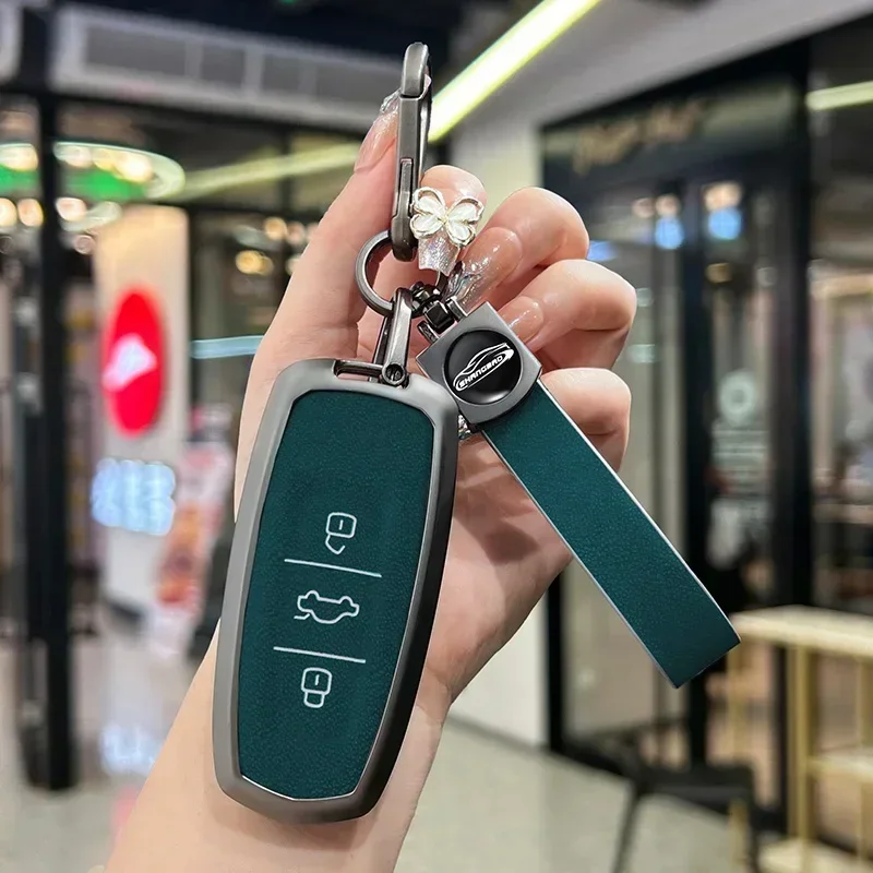 Luxury Alloy Leather For Red Flag Car Key Fashion Full Cover Protection Case Suitable Red Flag H9 H7 H5 HS7 HS9 HS5 Accessories
Luxury Alloy Leather For Red Flag Car Key Fashion Full Cover Protection Case Suitable Red Flag H9 H7 H5 HS7 HS9 HS5 Accessories