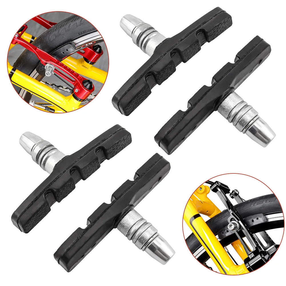 Bike Bicycle V Brake Pads For 451/700C 14inch-26inch 69.5x10x23MM Lightweight Portable Replacement Virgin Rubber
Bike Bicycle V Brake Pads For 451/700C 14inch-26inch 69.5x10x23MM Lightweight Portable Replacement Virgin Rubber