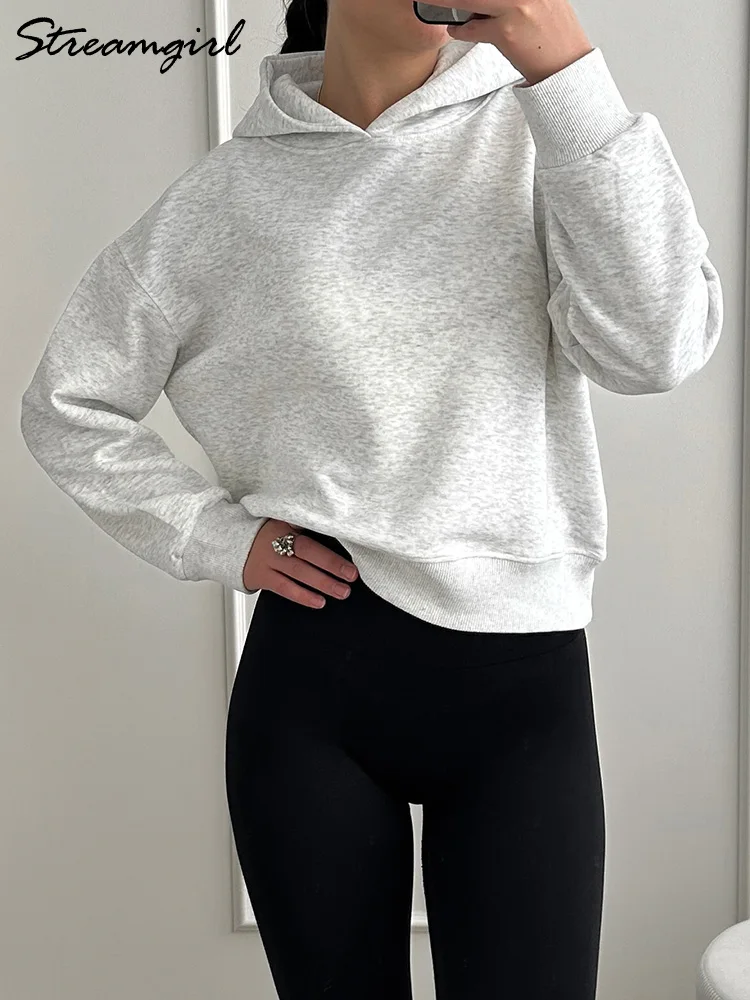 Autumn Cropped Hoodies Women Oversize Pink Comfort Pullovers Ladies Loose Hooded Blue Sweatshirts Cotton For Women Sportswear
Autumn Cropped Hoodies Women Oversize Pink Comfort Pullovers Ladies Loose Hooded Blue Sweatshirts Cotton For Women Sportswear