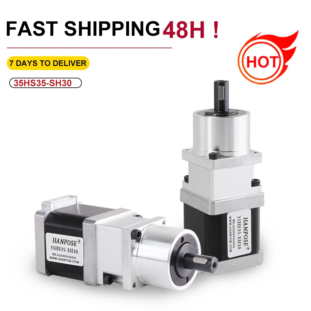 NEMA14 35HS35-SH30 Harmonic Drive Stepper Motor, Articulated Robot, Robotic Arm, Automation Equipment
NEMA14 35HS35-SH30 Harmonic Drive Stepper Motor, Articulated Robot, Robotic Arm, Automation Equipment