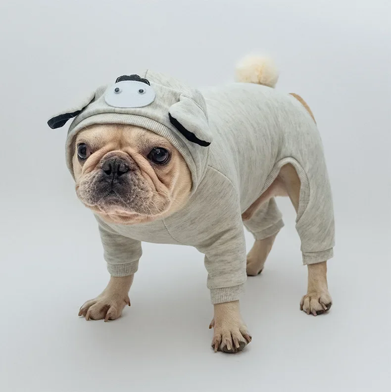 French Bulldog Clothes Winter Dog Jumpsuit Pajamas Pug Clothing Yorkie Poodle Bichon Pomeranian Schnauzer Dog Costume Dropship
French Bulldog Clothes Winter Dog Jumpsuit Pajamas Pug Clothing Yorkie Poodle Bichon Pomeranian Schnauzer Dog Costume Dropship