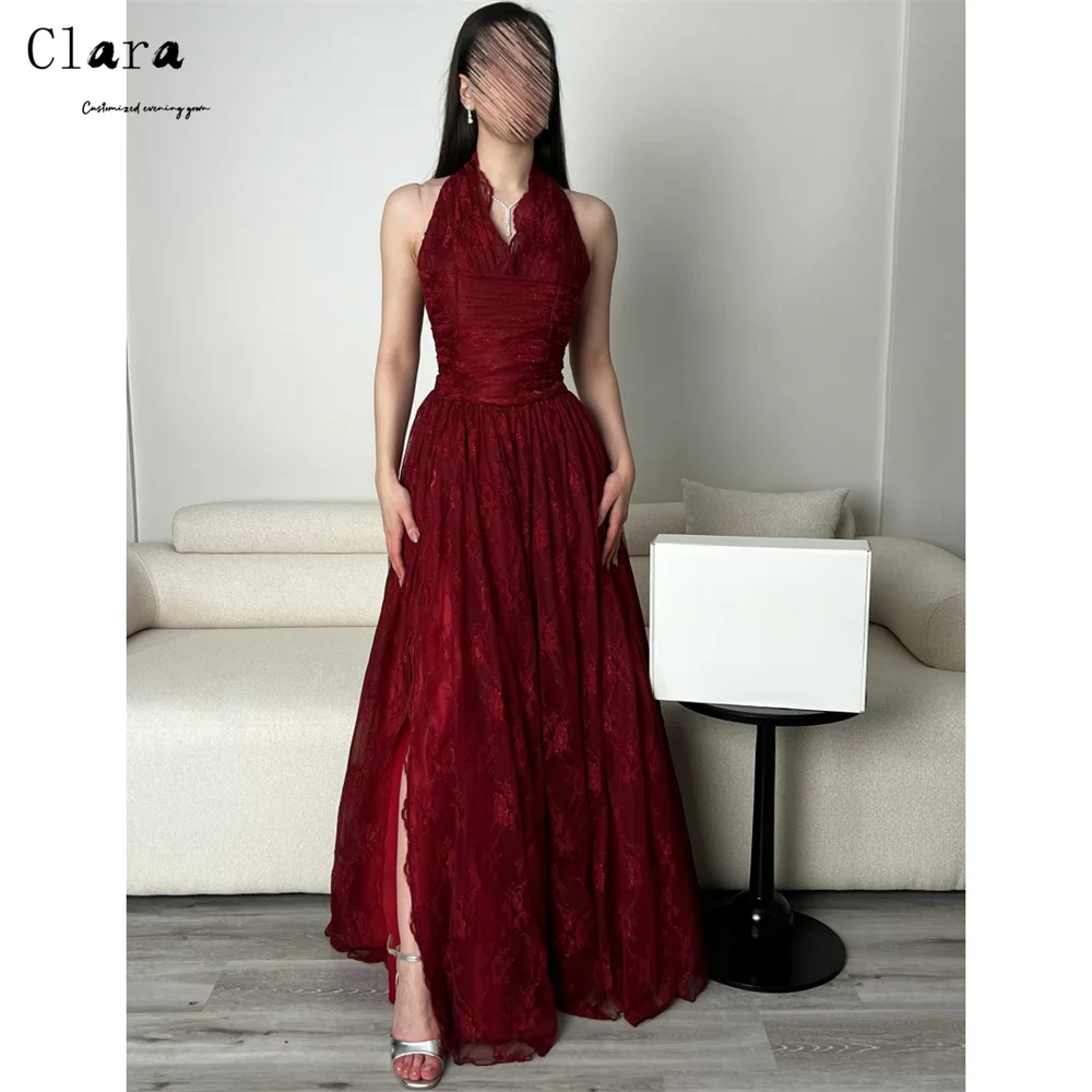 Clara Custom Red A Thread Lace Embroidery Chic Wedding Evening Dress Luxury 2025 Party Long Dress Elegant Dresses for Woman Prom
Clara Custom Red A Thread Lace Embroidery Chic Wedding Evening Dress Luxury 2025 Party Long Dress Elegant Dresses for Woman Prom