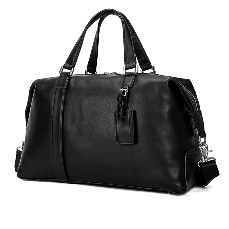 Big Capacity Genuine cow leather travel bags men women soft black Fit 15.6 inch laptop travel duffel shoulder bag business bag
Big Capacity Genuine cow leather travel bags men women soft black Fit 15.6 inch laptop travel duffel shoulder bag business bag