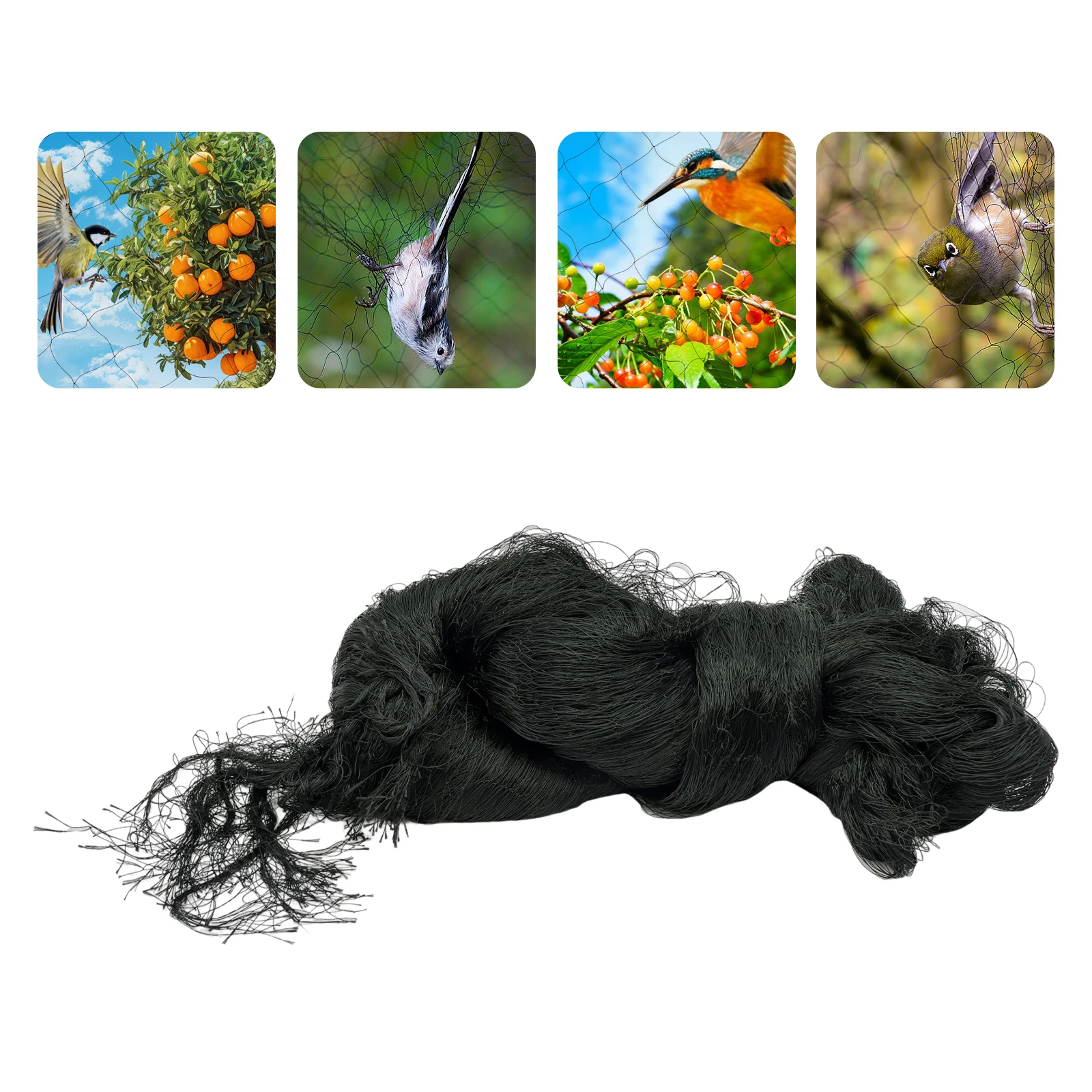 100x50 Feet Bird Netting, 1.97x1.97 Inch Mesh, Durable Polyester Construction, UV-Resistant for Protecting Orchards, Garden
100x50 Feet Bird Netting, 1.97x1.97 Inch Mesh, Durable Polyester Construction, UV-Resistant for Protecting Orchards, Garden