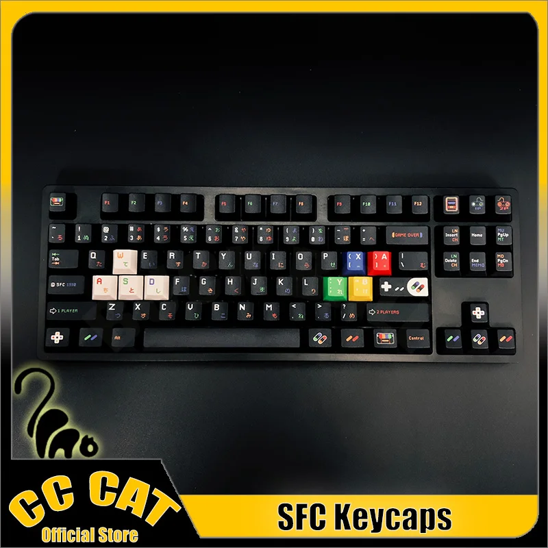 SFC Cherry Height Pbt Keycaps 142 Keys Thermal Sublimation Keycap Custom Keyboard Keycaps For Gaming Keyboard Game Accessories
SFC Cherry Height Pbt Keycaps 142 Keys Thermal Sublimation Keycap Custom Keyboard Keycaps For Gaming Keyboard Game Accessories