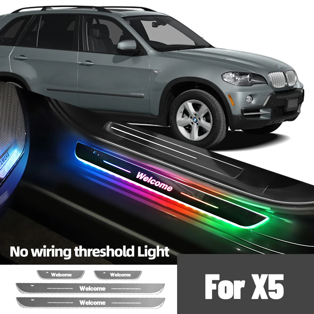 For BMW X5 E53 E70 F15 G05 2000-2023 2016 2020 Car Door Sill Light Customized Logo LED Welcome Threshold Pedal Lamp Accessories
For BMW X5 E53 E70 F15 G05 2000-2023 2016 2020 Car Door Sill Light Customized Logo LED Welcome Threshold Pedal Lamp Accessories