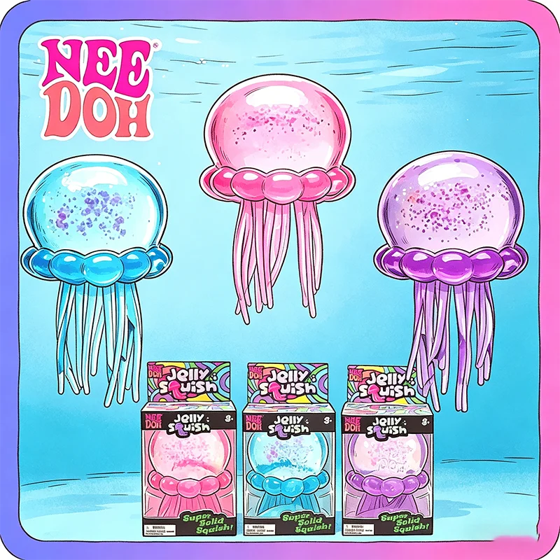 Brand-New Nee Doh Jellyfish Fuzz Ball Squishy Blind Box Random Color Soft Stress Relief Toy Cute Relaxing Squeeze Sensory Toy
Brand-New Nee Doh Jellyfish Fuzz Ball Squishy Blind Box Random Color Soft Stress Relief Toy Cute Relaxing Squeeze Sensory Toy