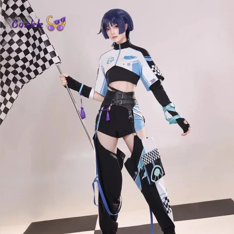 Wanderer Racer Doujin Cosplay Costume Game Genshin Impact SR Casual Wear Costume Scaramouche Halloween
Wanderer Racer Doujin Cosplay Costume Game Genshin Impact SR Casual Wear Costume Scaramouche Halloween