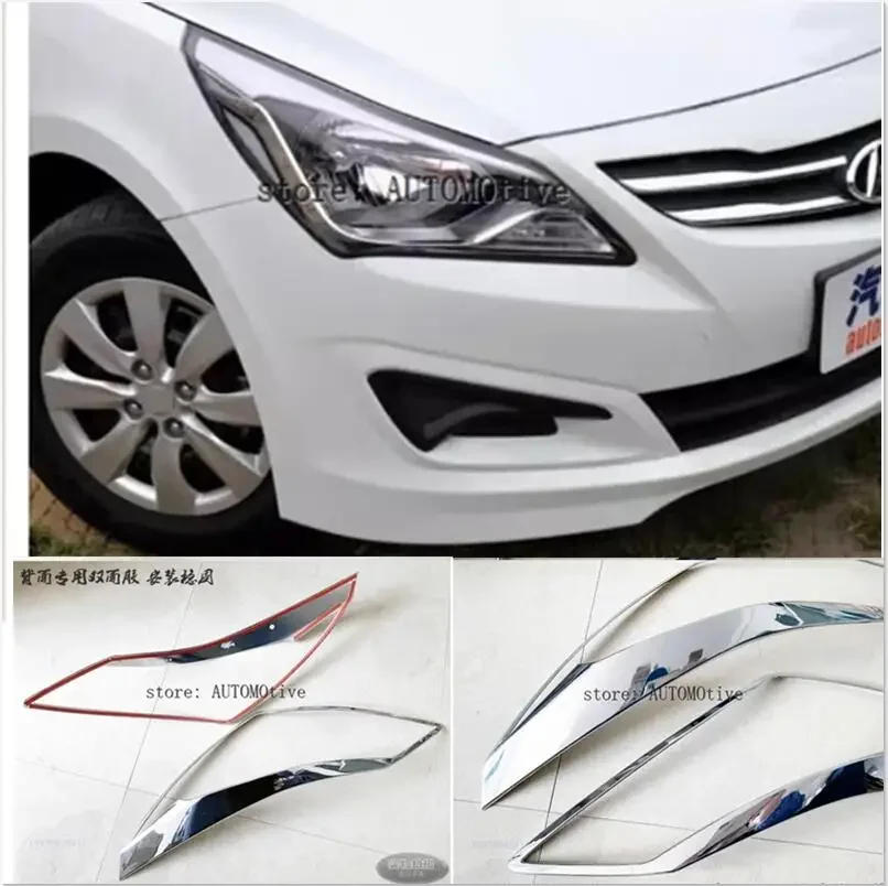 Крышка передней лампы для Hyundai Verna Solaris 2014 2015 2016, Стайлинг автомобиля, декоративная накладка на заднюю крышку из АБС-хрома, 2 шт. в комплекте
Крышка передней лампы для Hyundai Verna Solaris 2014 2015 2016, Стайлинг автомобиля, декоративная накладка на заднюю крышку из АБС-хрома, 2 шт. в комплекте