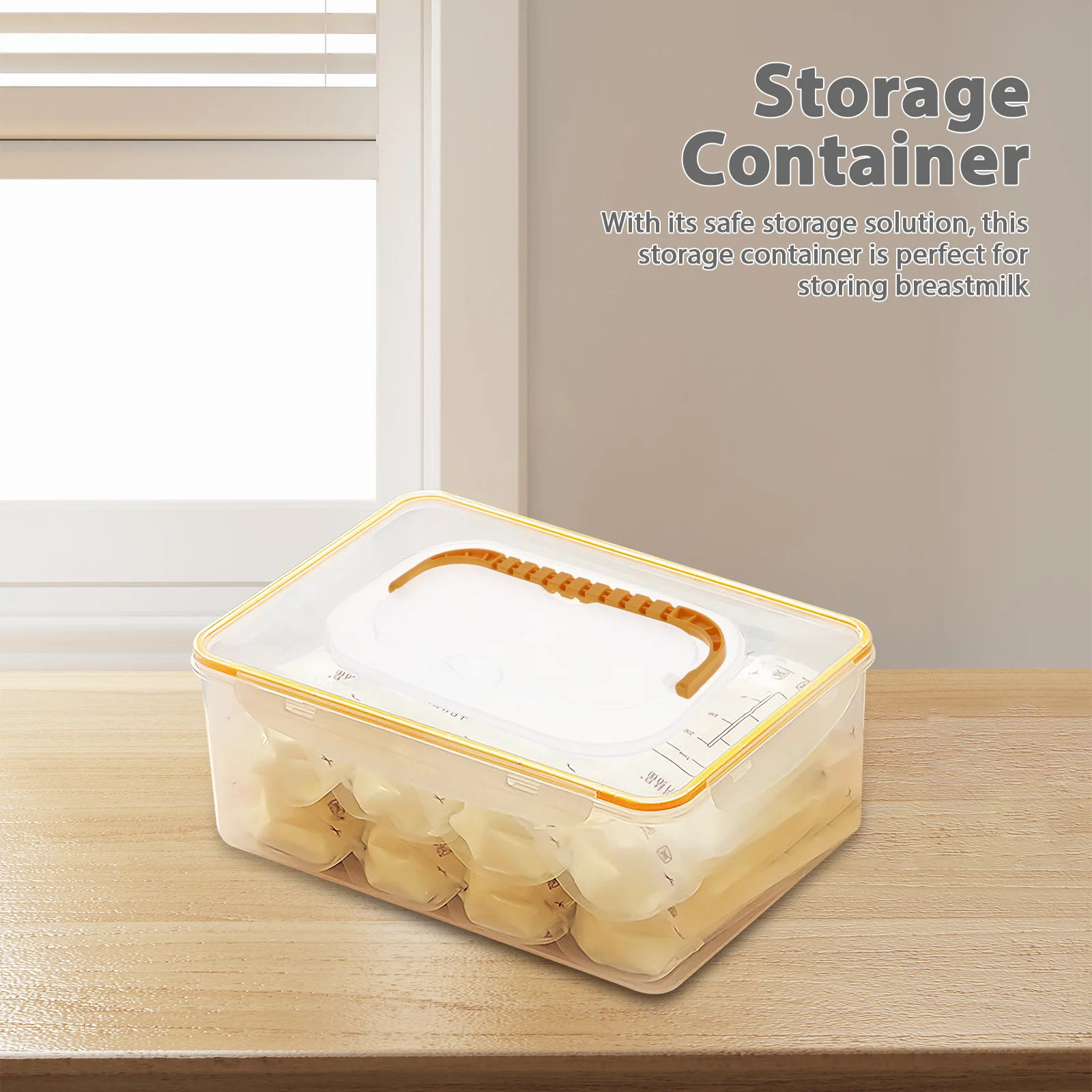 Breast Milk Storage Container Freezer with Ample Space Organizer for Breastfeeding Moms Breast Milk Storage Bag Organizer
Breast Milk Storage Container Freezer with Ample Space Organizer for Breastfeeding Moms Breast Milk Storage Bag Organizer