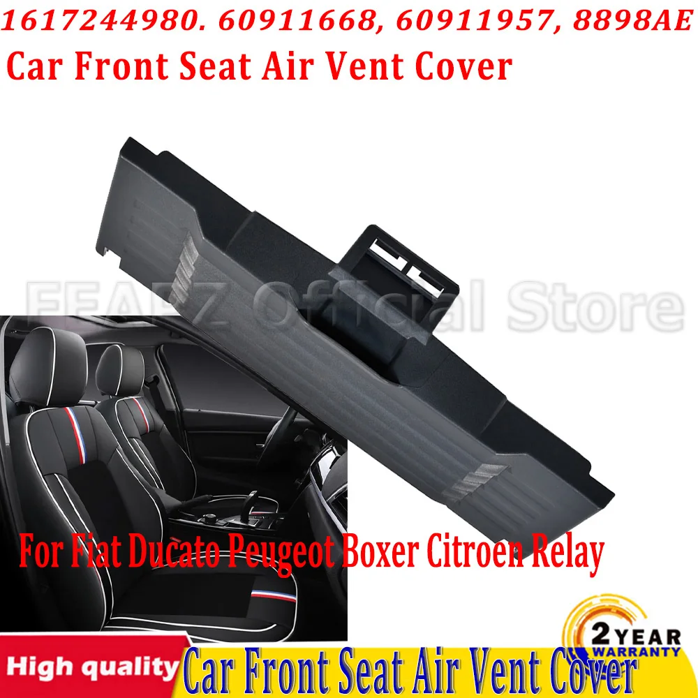 Car Front Seat Air Vent Cover Fits For Fiat Ducato Peugeot Boxer Citroen Relay 1617244980 60911957 60911668 8898AE Replacement
Car Front Seat Air Vent Cover Fits For Fiat Ducato Peugeot Boxer Citroen Relay 1617244980 60911957 60911668 8898AE Replacement