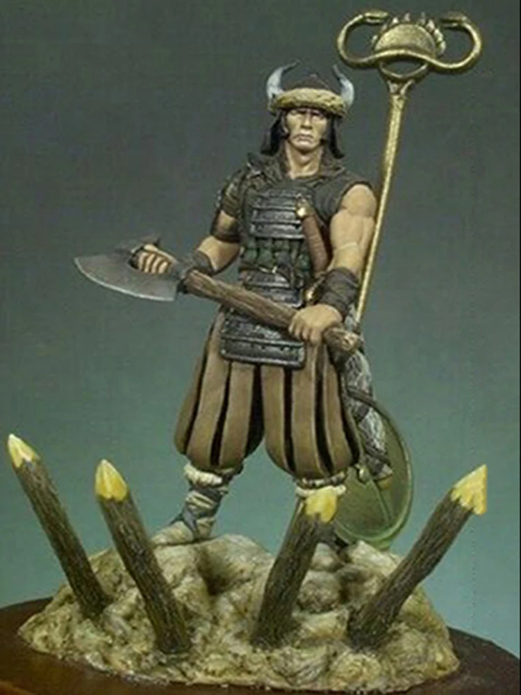 1/32 54mm ancient fantasy warrior stand with base Resin figure Model kits Miniature gk Unassembly Unpainted
1/32 54mm ancient fantasy warrior stand with base Resin figure Model kits Miniature gk Unassembly Unpainted