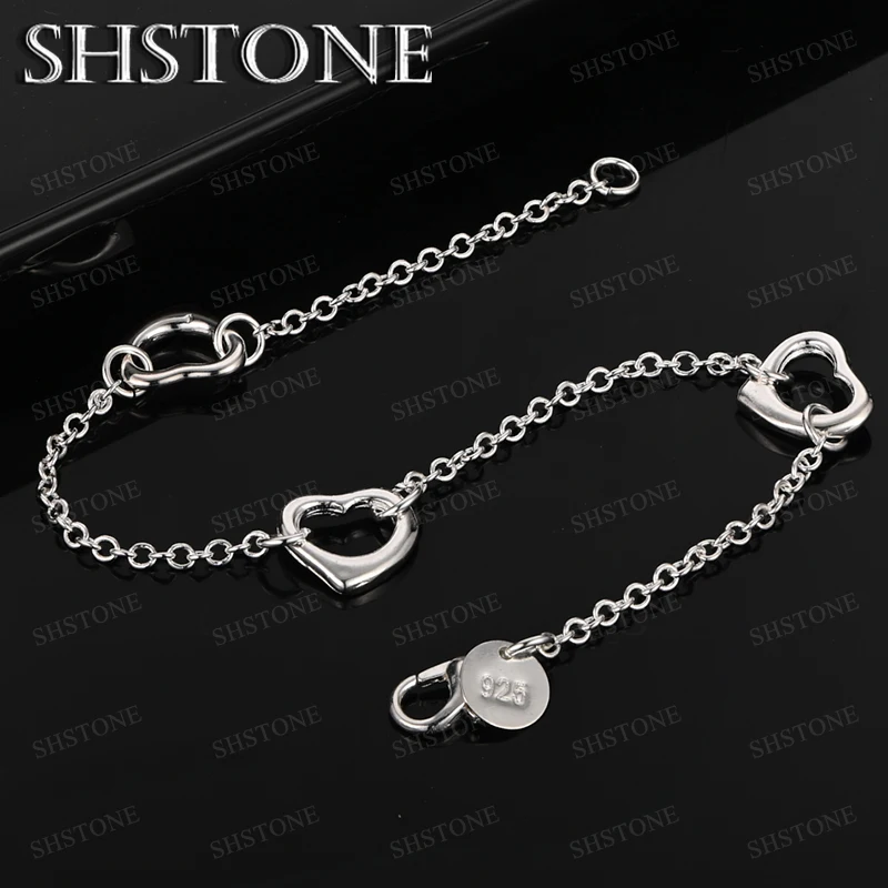 925 sterling silver Heart Bracelet For Women Man Fashion Charm Accessories Romantic Engagement Wedding Party Jewelry Gifts
925 sterling silver Heart Bracelet For Women Man Fashion Charm Accessories Romantic Engagement Wedding Party Jewelry Gifts
