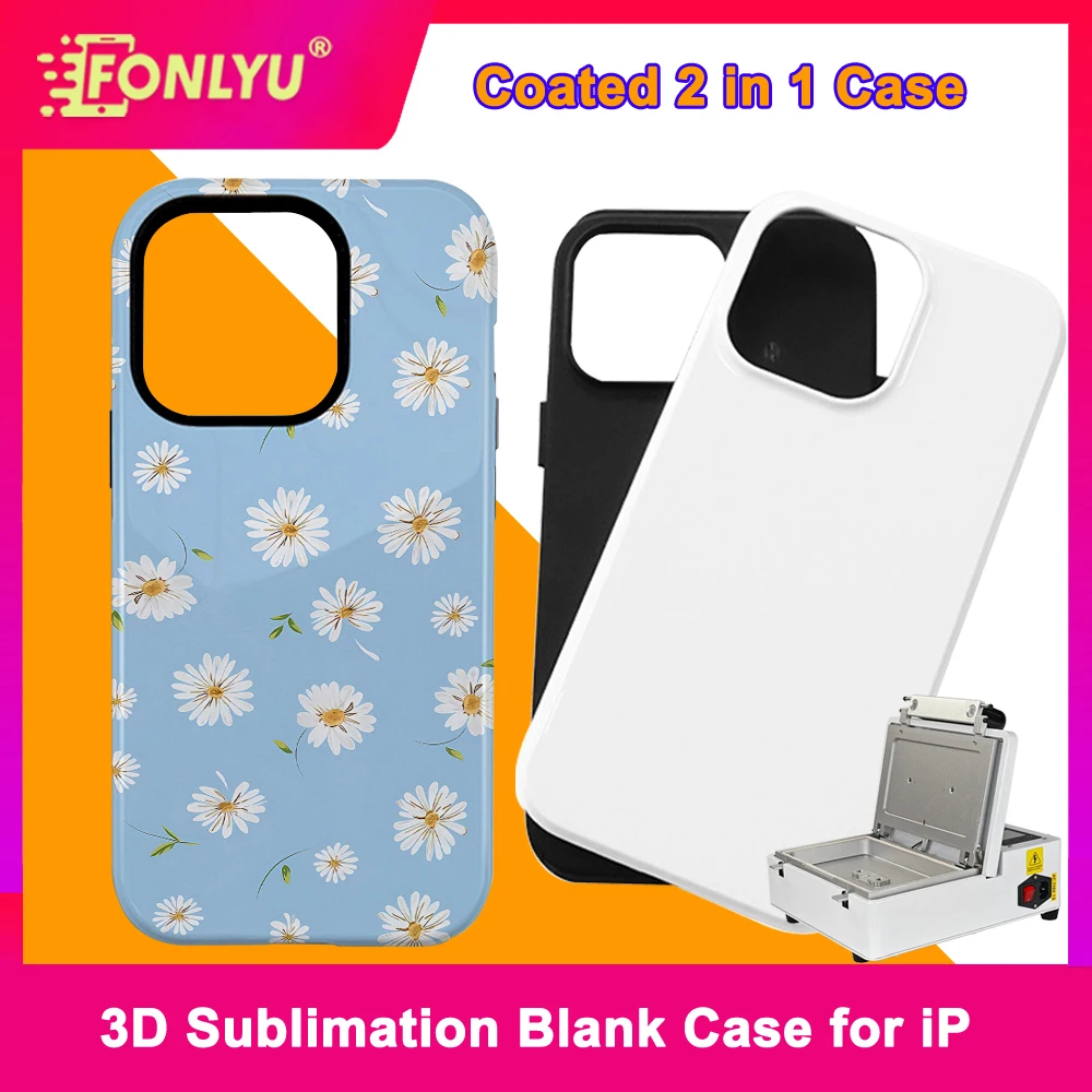 FONLYU 3d Sublimation Blank Coated 2 in 1 Phone Case Shell for iPhone 17 16 11 12 13 14 15 Pro Max Air Anti Scratch Shockproof
FONLYU 3d Sublimation Blank Coated 2 in 1 Phone Case Shell for iPhone 17 16 11 12 13 14 15 Pro Max Air Anti Scratch Shockproof