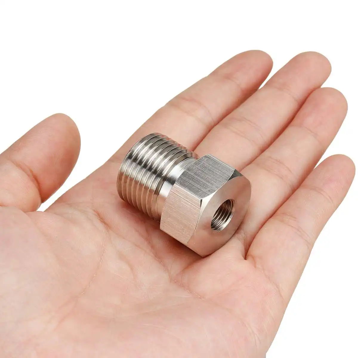 New CO2 Adapter 1pc for Protective Gas Disposable Bottle For Pressure Reducer From Reusable To Disposable Bottle M10x1 Inert Gas
New CO2 Adapter 1pc for Protective Gas Disposable Bottle For Pressure Reducer From Reusable To Disposable Bottle M10x1 Inert Gas