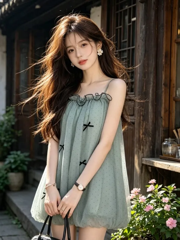 Gentle Breeze Beautiful Puffy Flower Bud Dress Small Size Absolutely Beautiful Unique Skirt Summer Cotton Soft Waist Cinched
Gentle Breeze Beautiful Puffy Flower Bud Dress Small Size Absolutely Beautiful Unique Skirt Summer Cotton Soft Waist Cinched