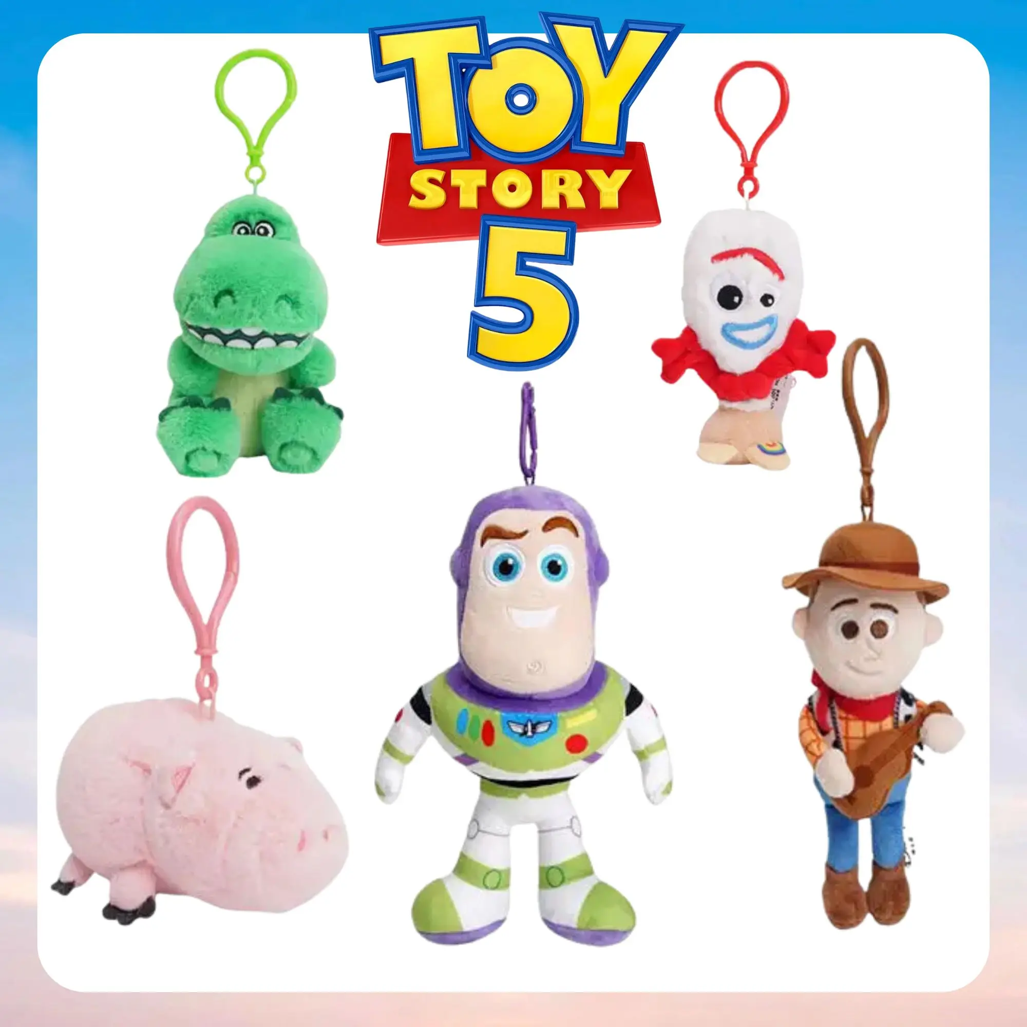 Genuine Disney Buzz Lightyear Woody Plush Toys Toy Story Pendant Bag Accessories Keychain Car Pendant Valentine's Day Gift
Genuine Disney Buzz Lightyear Woody Plush Toys Toy Story Pendant Bag Accessories Keychain Car Pendant Valentine's Day Gift