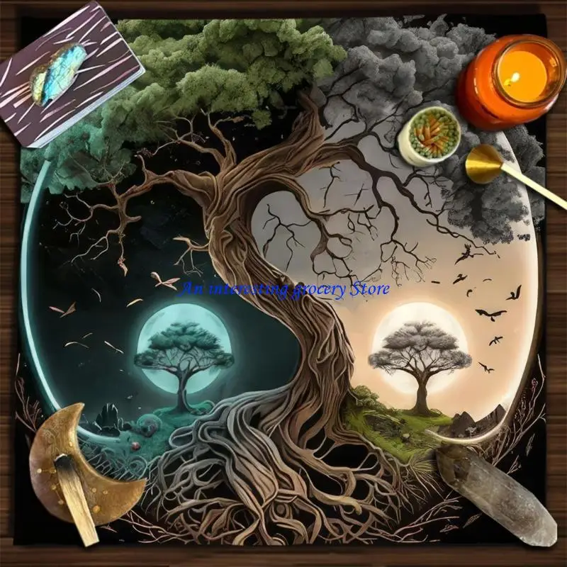 652D Tarots Card Tablecloth Altars Cloth Trees Of Life Tablecloth Home Decors
652D Tarots Card Tablecloth Altars Cloth Trees Of Life Tablecloth Home Decors