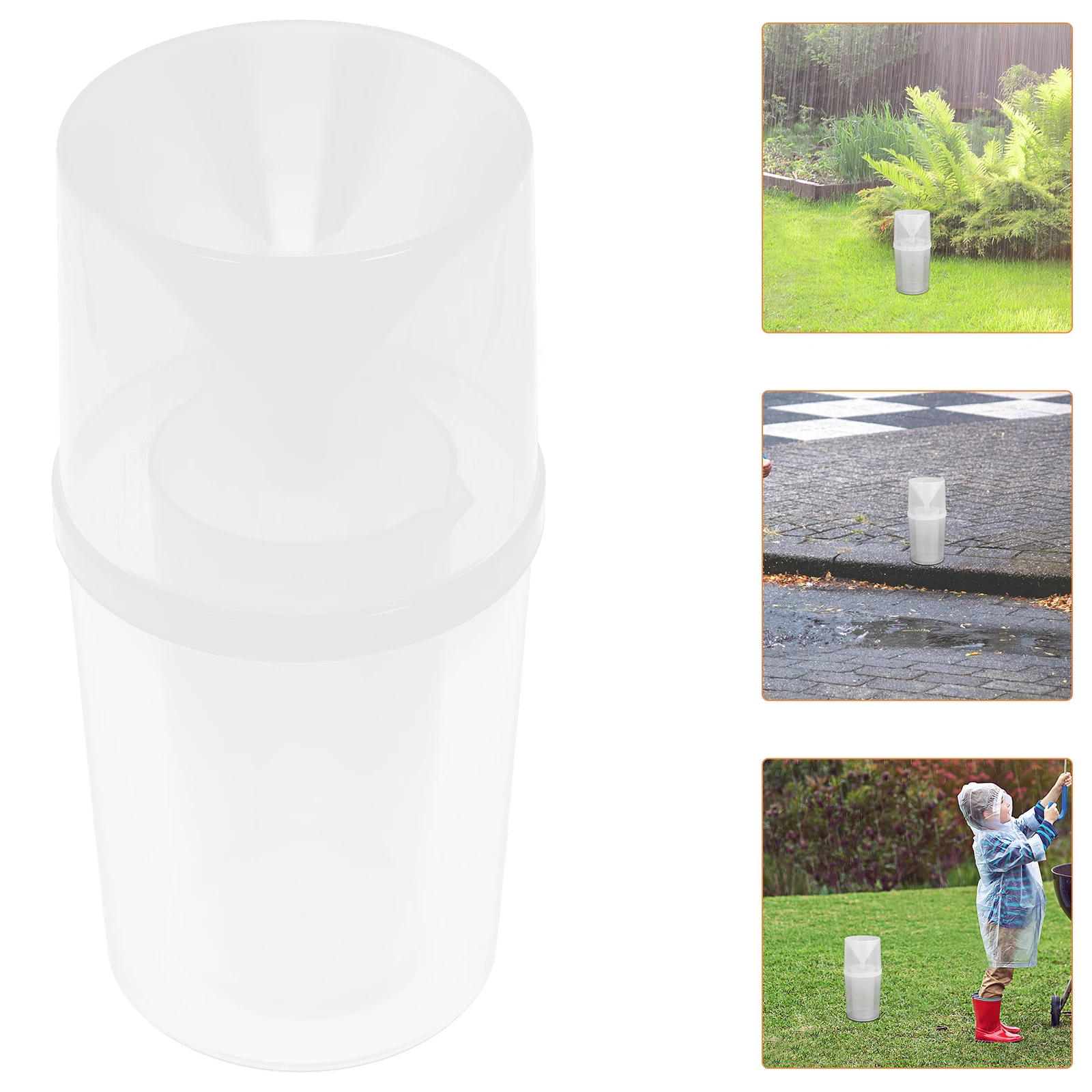 Plastic Rain Gauge Outdoor Large Transparent Reusable Water Measurement Cylinder Durable Rainwater Collector Tool For Garden
Plastic Rain Gauge Outdoor Large Transparent Reusable Water Measurement Cylinder Durable Rainwater Collector Tool For Garden