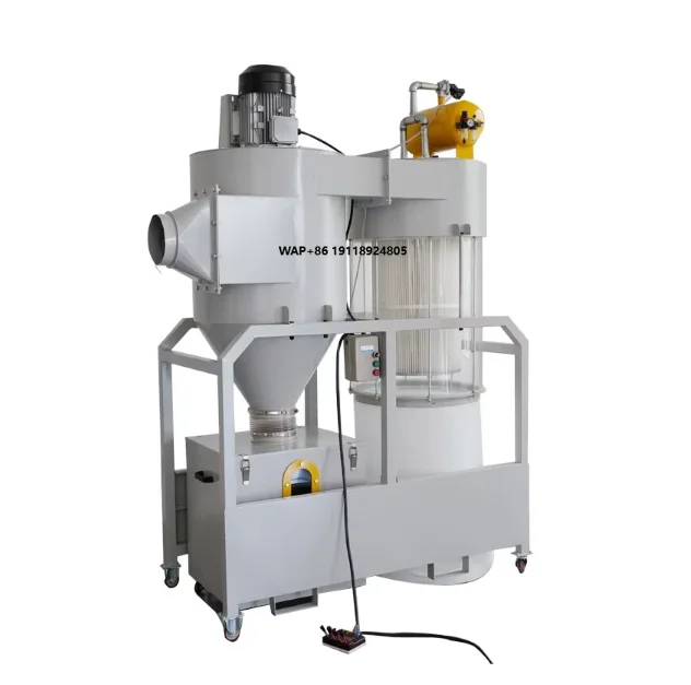 Industrial Woodworking Vacuum Dust Collector Central Bag Type High-Power High Suction 4 kW Motor 350 kg
Industrial Woodworking Vacuum Dust Collector Central Bag Type High-Power High Suction 4 kW Motor 350 kg