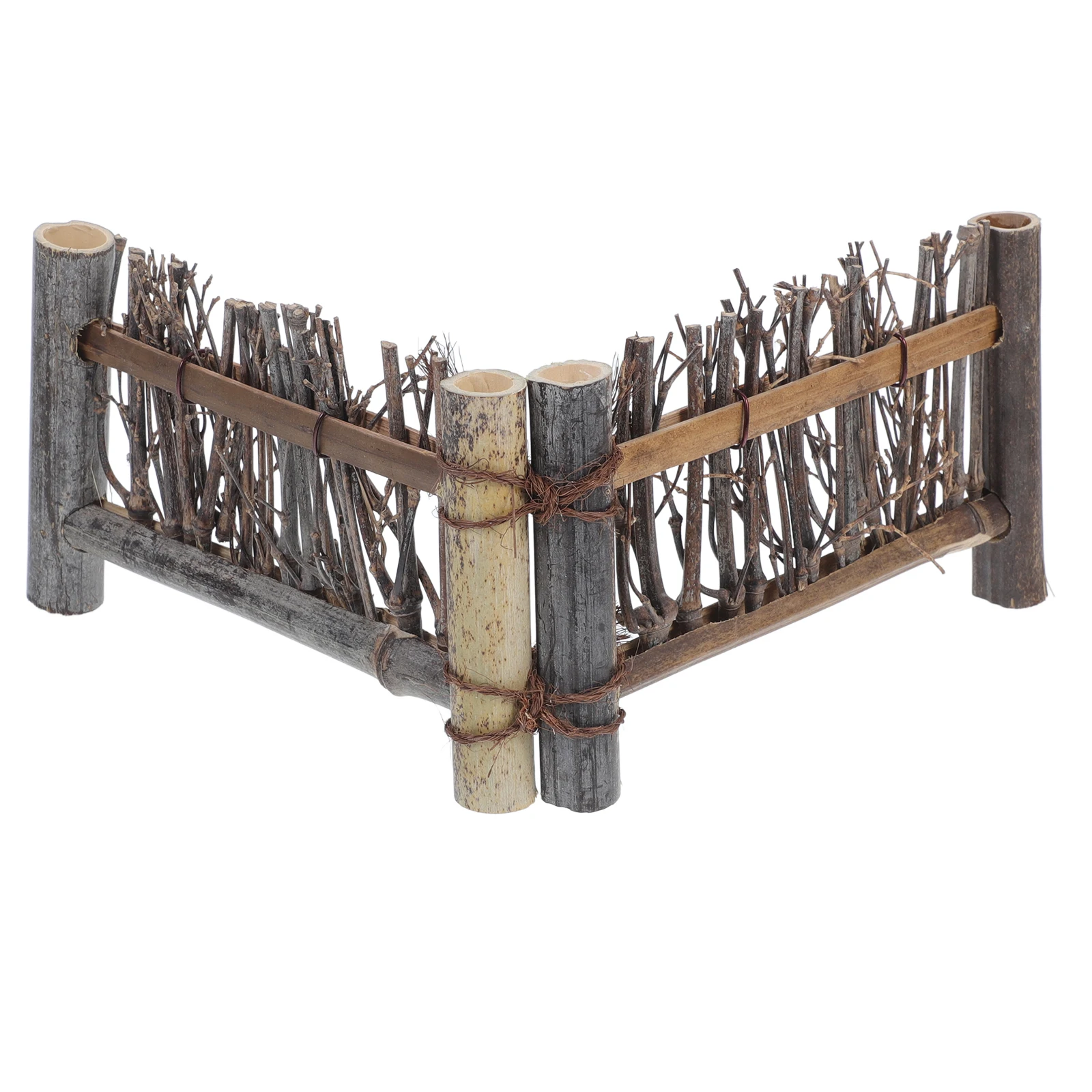 Mini Bamboo Picket Fence Handcrafted Decorative Barrier Unique Design for Bonsai Tea Ceremonies Fairy Gardens Micro Landscapes
Mini Bamboo Picket Fence Handcrafted Decorative Barrier Unique Design for Bonsai Tea Ceremonies Fairy Gardens Micro Landscapes