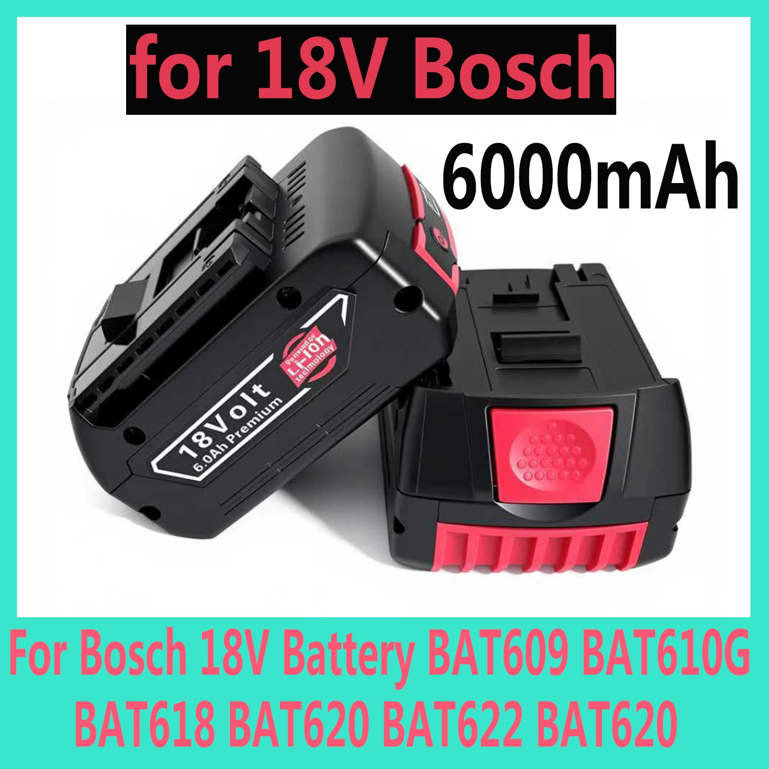 High capacity Rechargeable lithium Power Tool Battery 18V For Bosch Portable Replacement Built-in over protection
High capacity Rechargeable lithium Power Tool Battery 18V For Bosch Portable Replacement Built-in over protection