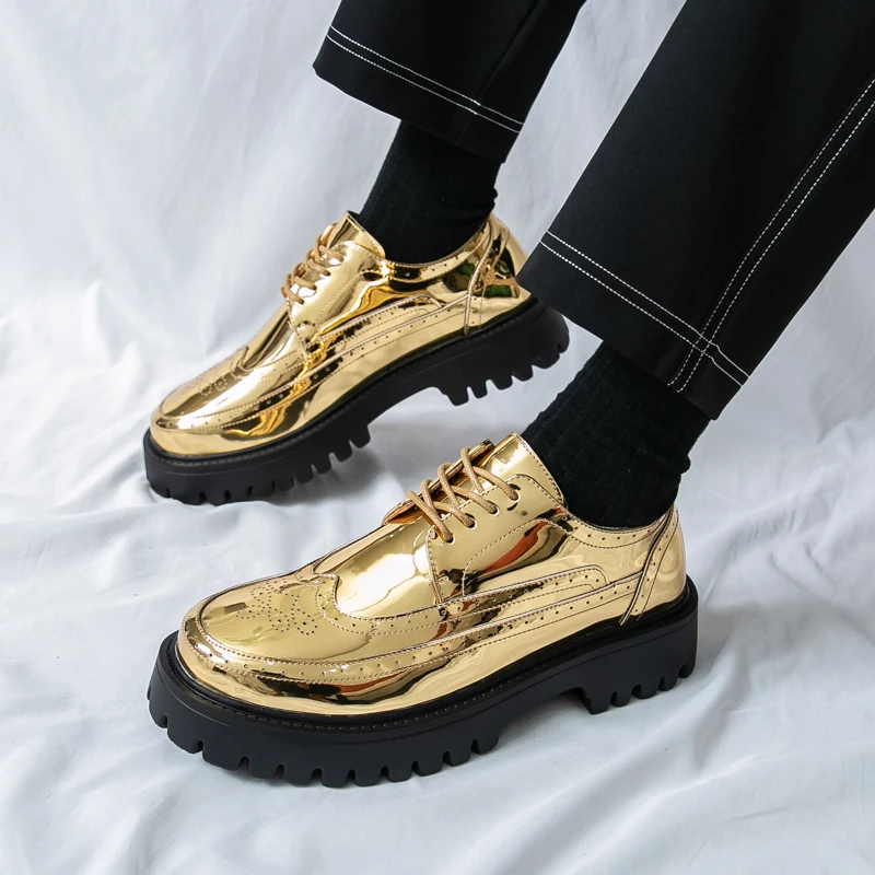 Men Casual Block Shoes Men Lace Up Business Comfortable Breathable Fashionable Leather Shoes Travel Shoes Sizes 38-46
Men Casual Block Shoes Men Lace Up Business Comfortable Breathable Fashionable Leather Shoes Travel Shoes Sizes 38-46