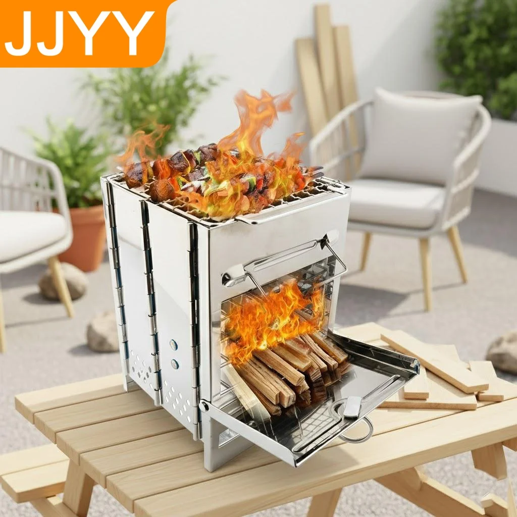 Portable Mini Grill Square Wood Stove BBQ for Camping Picnic Folding Outdoor Stove Essential Kitchen Accessories Barbecue
Portable Mini Grill Square Wood Stove BBQ for Camping Picnic Folding Outdoor Stove Essential Kitchen Accessories Barbecue