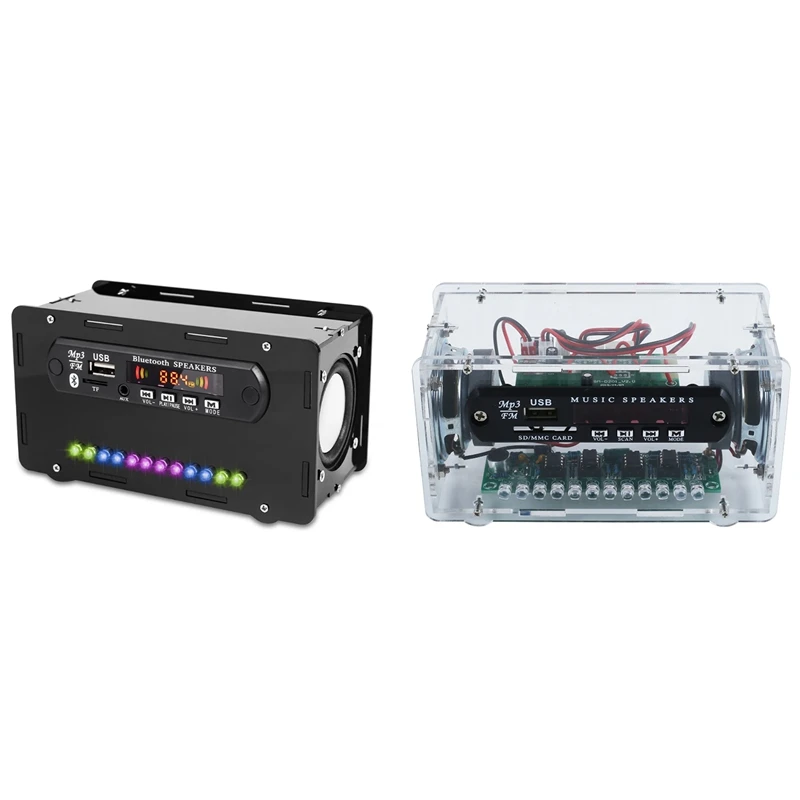 Комплект Bluetooth-динамиков "сделай сам", компактный домашний усилитель звука с радио, FM-радио, USB, с цифровым дисплеем, прочный и простой в использовании
Комплект Bluetooth-динамиков "сделай сам", компактный домашний усилитель звука с радио, FM-радио, USB, с цифровым дисплеем, прочный и простой в использовании