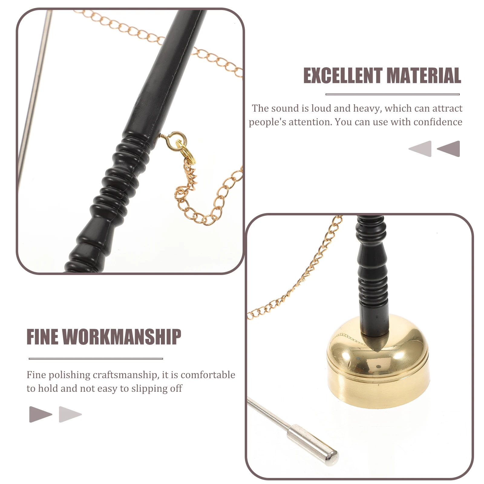 Wood Copper Qing Temple Decoration Delicate Yin Qing Musical Instrument Crisp Sound Percussion Instrument
Wood Copper Qing Temple Decoration Delicate Yin Qing Musical Instrument Crisp Sound Percussion Instrument
