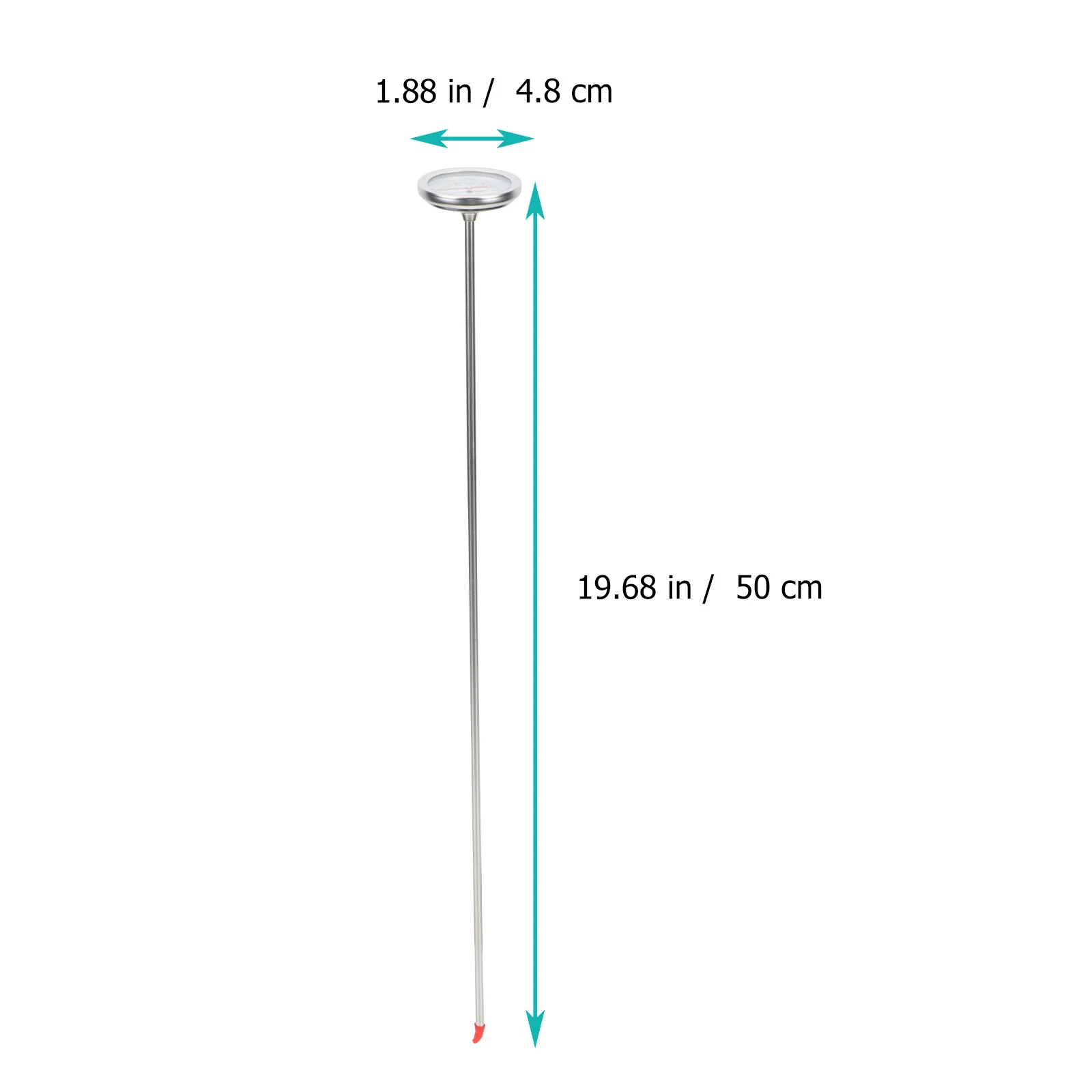 Soil Thermometer Stainless Steel Long Probe Gardening Tool Precise Temperature Measuring Compost Sensor Gardening Thermometer
Soil Thermometer Stainless Steel Long Probe Gardening Tool Precise Temperature Measuring Compost Sensor Gardening Thermometer