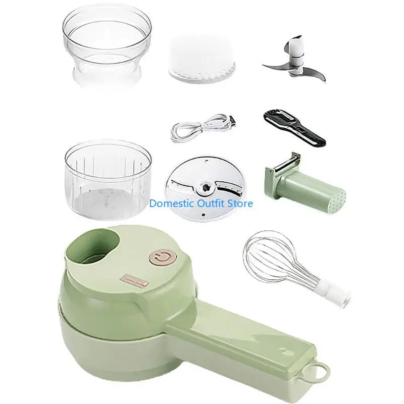 Convenient Electric Slicer Space Saving Electric Garlic Masher and Vegetable Slicer Utensils for Modern Cooks 68TC
Convenient Electric Slicer Space Saving Electric Garlic Masher and Vegetable Slicer Utensils for Modern Cooks 68TC
