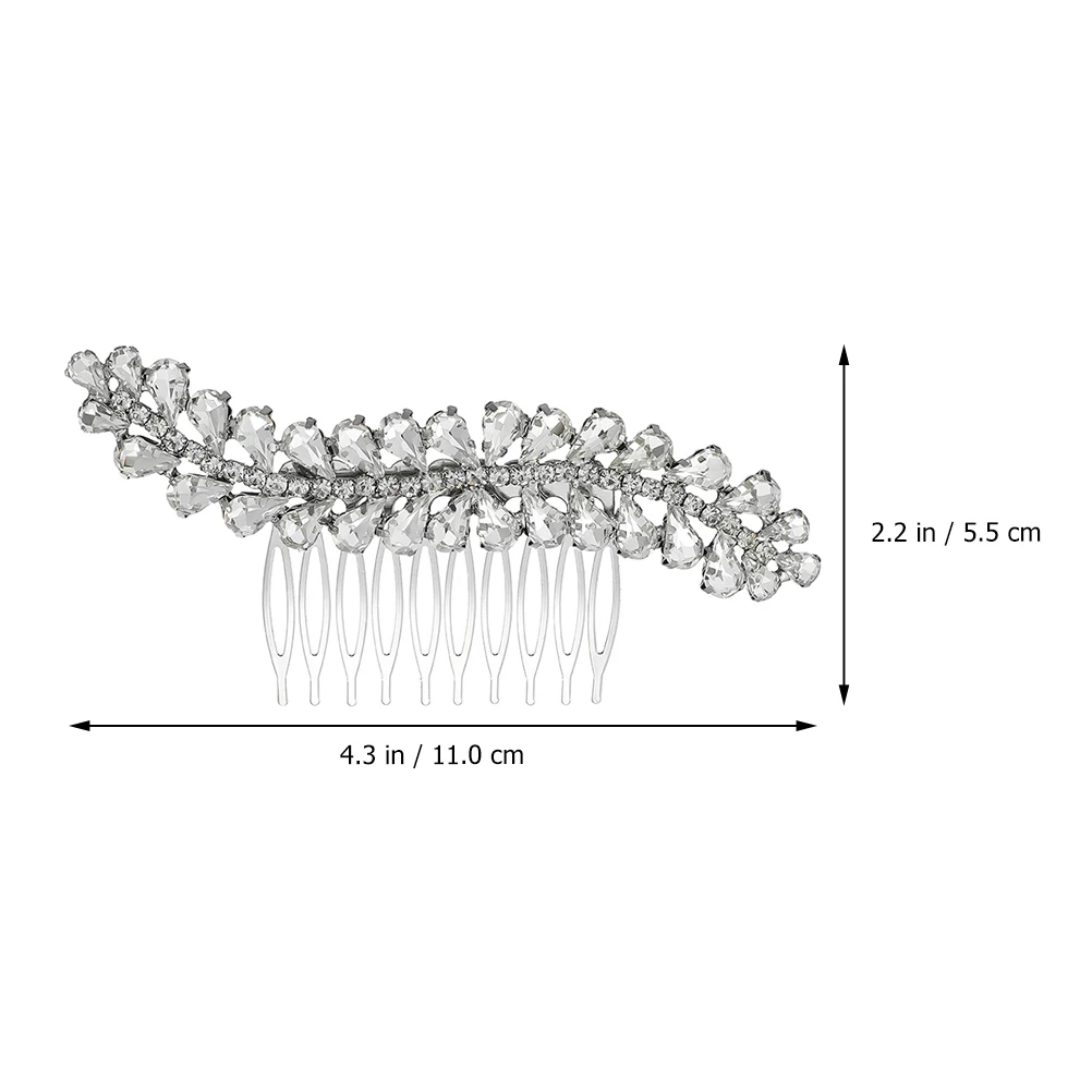 Alloy Headdress Hair nament Unique Bridal Accessories Creative Leaf Shape Design Elegant Wedding Supply Comb Jewelry
Alloy Headdress Hair nament Unique Bridal Accessories Creative Leaf Shape Design Elegant Wedding Supply Comb Jewelry