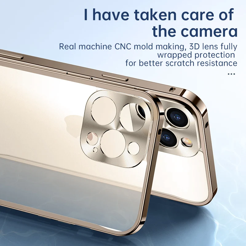 Metal Aluminum Alloy For Magsafe Magnetic Wireless Charge Case For iPhone 16 15 14 Plus 13 12 mini 11 Pro Max Translucent Cover
Metal Aluminum Alloy For Magsafe Magnetic Wireless Charge Case For iPhone 16 15 14 Plus 13 12 mini 11 Pro Max Translucent Cover
