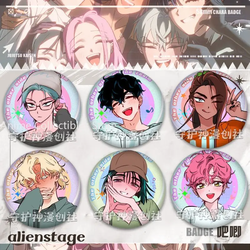 58 мм аниме Alien Stage Luka Till Sua Ivan MiZi брошь на булавке мультфильм значок для косплея для одежды украшение для рюкзака подарок
58 мм аниме Alien Stage Luka Till Sua Ivan MiZi брошь на булавке мультфильм значок для косплея для одежды украшение для рюкзака подарок