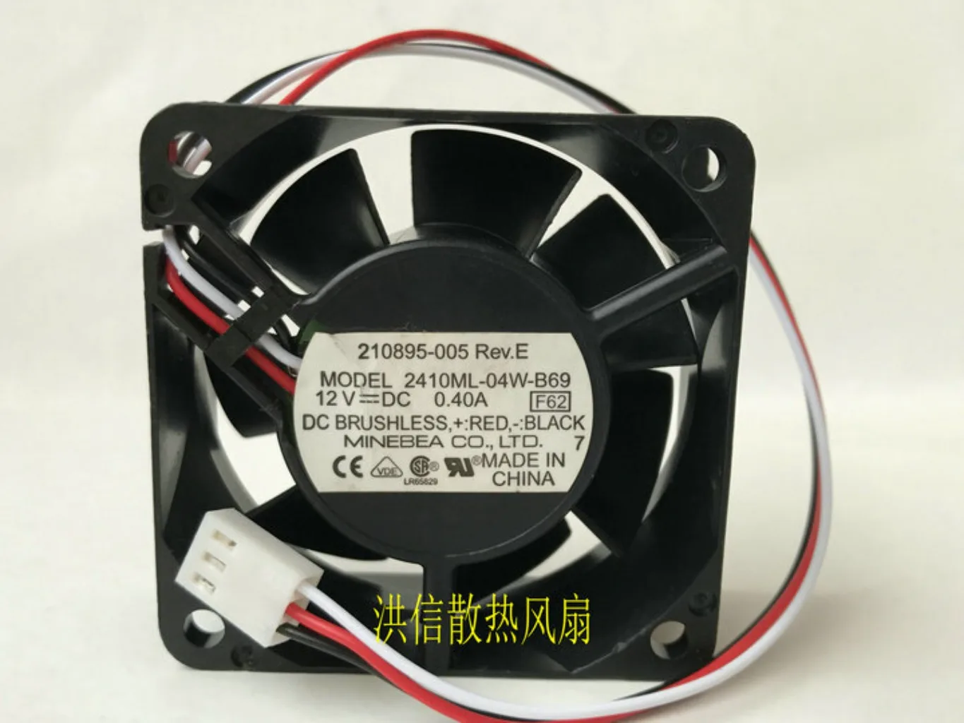 1PC New for NMB 2410ML-04W-B69 DC 12V 0.40A 6025 6CM 3 pin cooling fan
1PC New for NMB 2410ML-04W-B69 DC 12V 0.40A 6025 6CM 3 pin cooling fan
