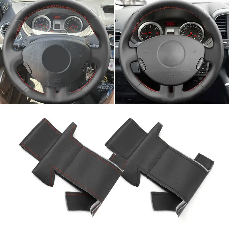 For Renault Clio 3 RS 2005 2006 2007 2008 2009 2010 2011 2012 2013 Car Steering Wheel Cover Microfiber Leather Protective Trim
For Renault Clio 3 RS 2005 2006 2007 2008 2009 2010 2011 2012 2013 Car Steering Wheel Cover Microfiber Leather Protective Trim
