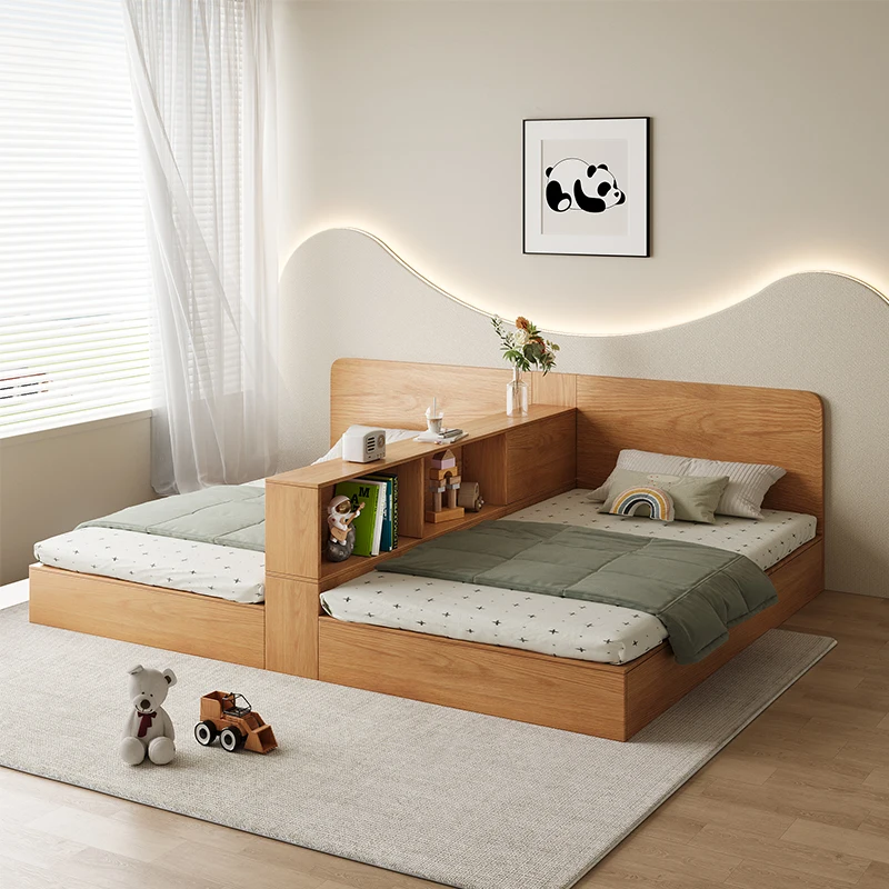 Double bed, one room becomes two rooms, separate partition beds, children do not disturb storage
Double bed, one room becomes two rooms, separate partition beds, children do not disturb storage