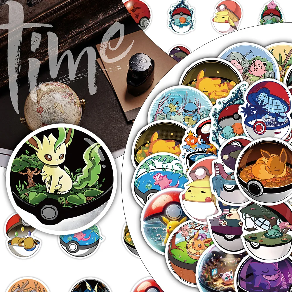 10/30/55PCS Pokémon Pikachu Poké Ball Cartoon Sticker DIY Decoration PVC Waterproof Skateboard Notebook Graffiti Toys
10/30/55PCS Pokémon Pikachu Poké Ball Cartoon Sticker DIY Decoration PVC Waterproof Skateboard Notebook Graffiti Toys