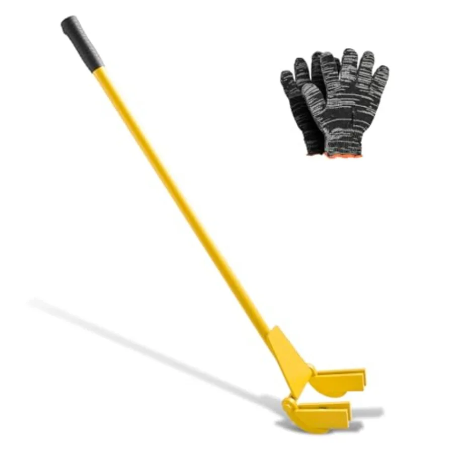 VEVOR Pallet Buster Tool with 41'' Carbon Steel Handle, Heavy Duty Wrecking Pry Bar, Articulating Head Deck Board Removal Tool
VEVOR Pallet Buster Tool with 41'' Carbon Steel Handle, Heavy Duty Wrecking Pry Bar, Articulating Head Deck Board Removal Tool