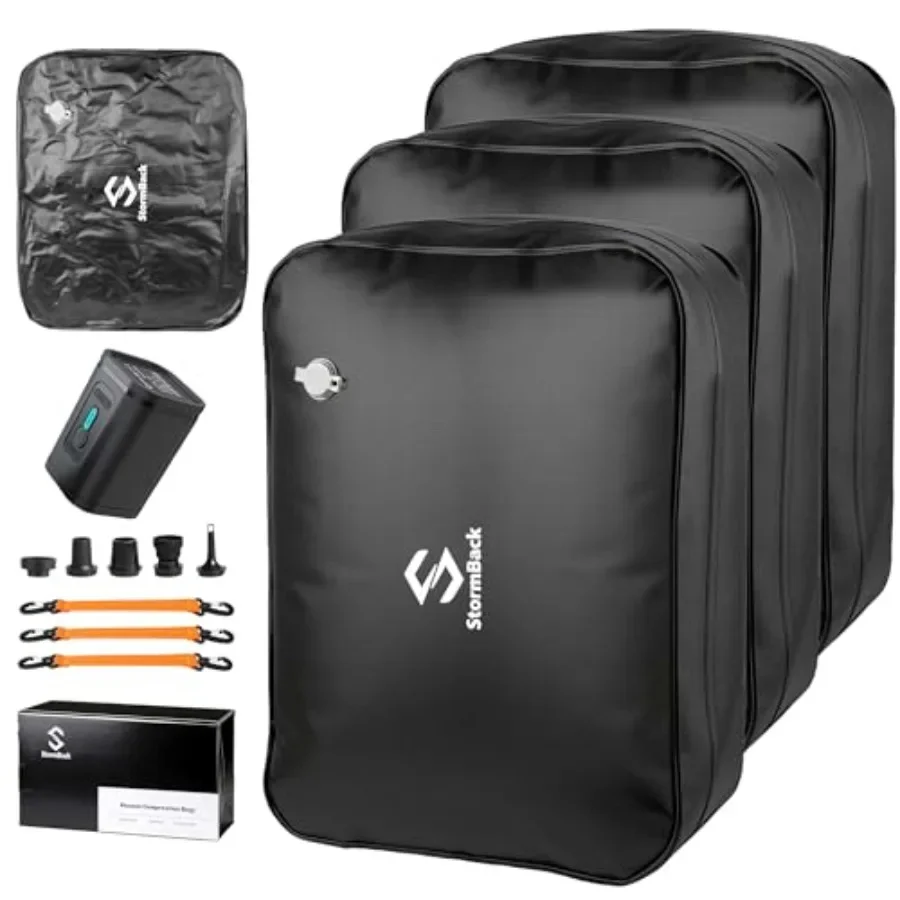 41L Travel Vacuum Bags with Pump, 180 Open, Compression Bags for Travel Luggage, Reusable IP67 Waterproof Vacuum Seal Packing C
41L Travel Vacuum Bags with Pump, 180 Open, Compression Bags for Travel Luggage, Reusable IP67 Waterproof Vacuum Seal Packing C