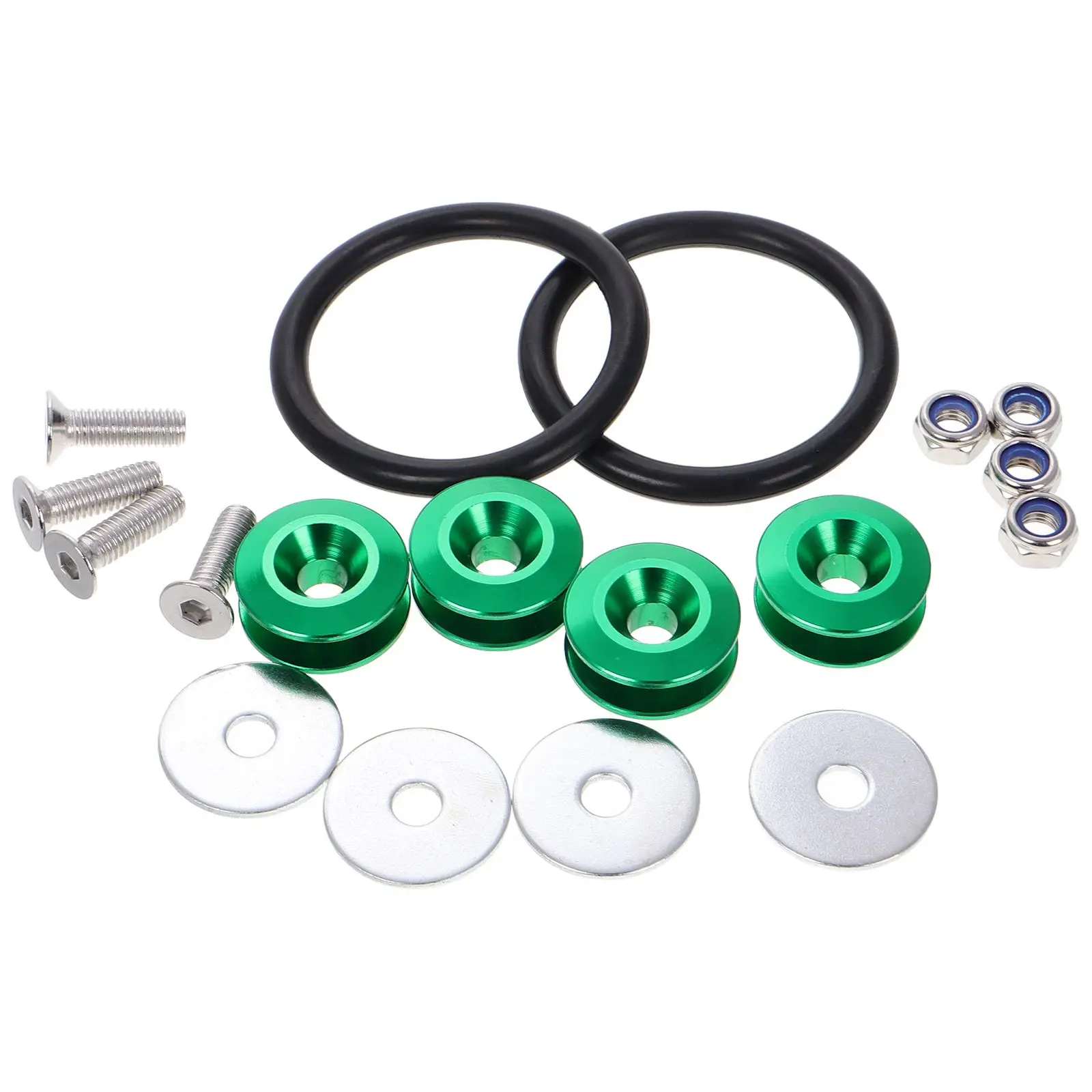 10pcs Bumper Clips Fasteners Black Aluminum Front Rear Quick Release Kit Car Vehicle Durability Precise Pad
10pcs Bumper Clips Fasteners Black Aluminum Front Rear Quick Release Kit Car Vehicle Durability Precise Pad