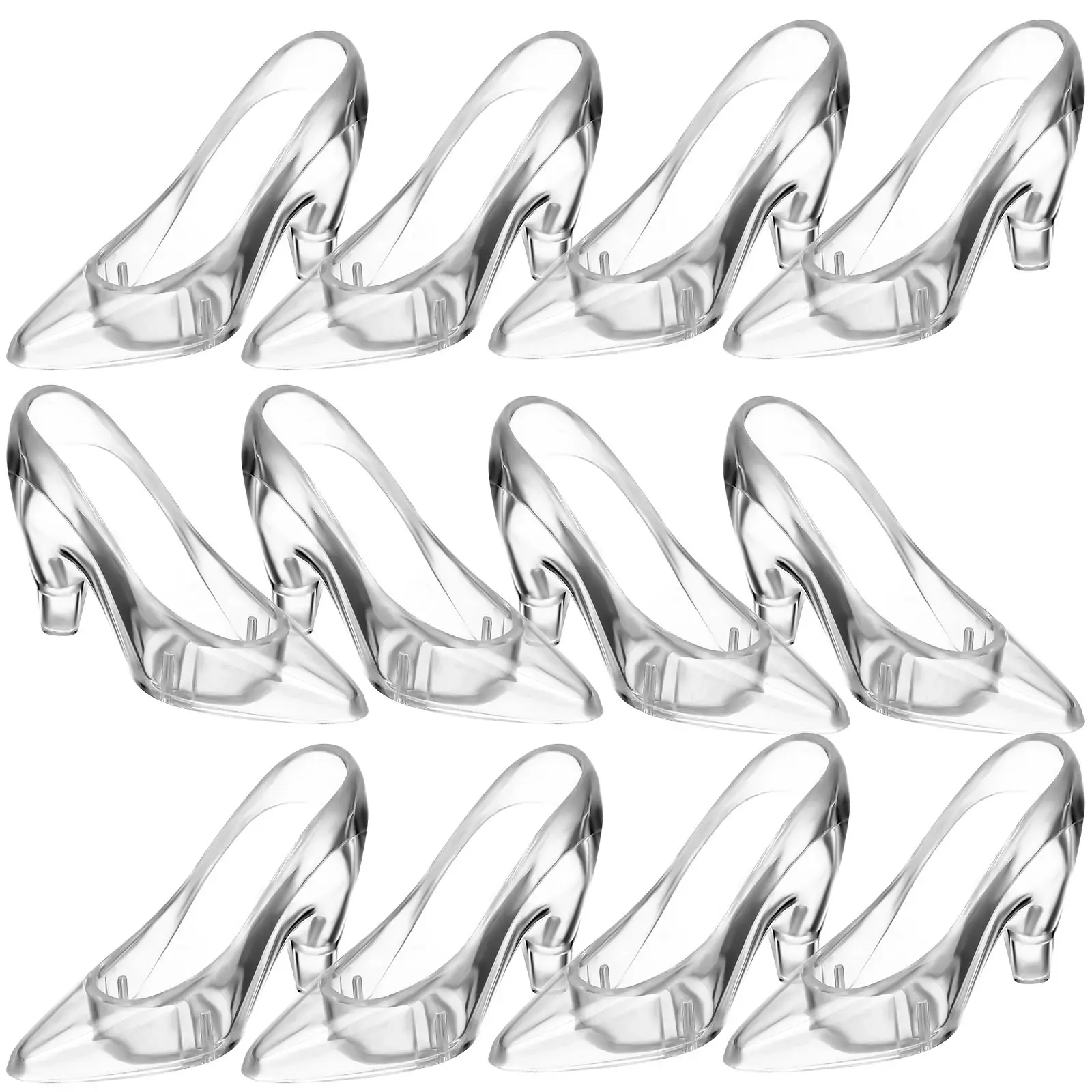 12 Pcs Shaped Crystal Shoe Decoration Heels Desktop Adornment Clear Princess Slippers Christmas Decorations
12 Pcs Shaped Crystal Shoe Decoration Heels Desktop Adornment Clear Princess Slippers Christmas Decorations