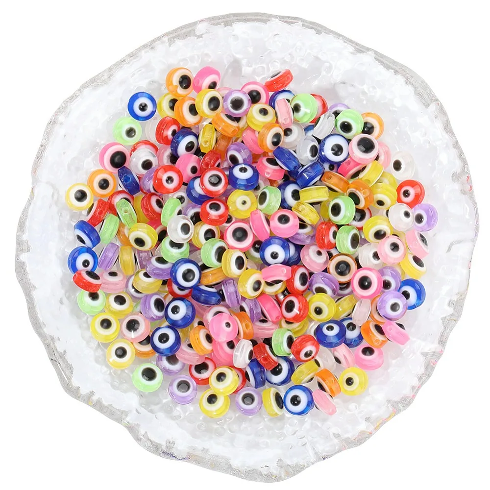 300Pcs Opaque Resin Beads Flat Round Mixed Color 6x4mm Hole: 1.5mm
300Pcs Opaque Resin Beads Flat Round Mixed Color 6x4mm Hole: 1.5mm