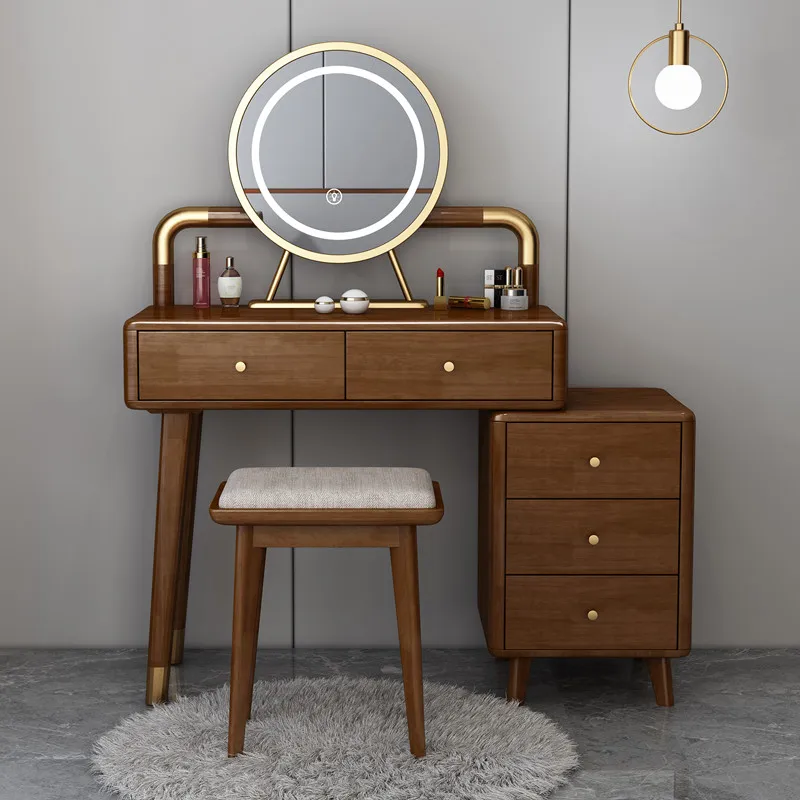 Nordic Room Furniture Luxury Makeup Bedroom Items Comfortable Drawers Mirror Chest Top Home Salon Schminktisch Furniture Set
Nordic Room Furniture Luxury Makeup Bedroom Items Comfortable Drawers Mirror Chest Top Home Salon Schminktisch Furniture Set