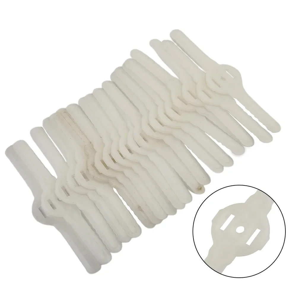 20PCS Plastic Cutter Blades For Electric Cordless Grass Trimmer Strimmer Tool Brush Cutter Grass Trimmer Blades Gardening Tools
20PCS Plastic Cutter Blades For Electric Cordless Grass Trimmer Strimmer Tool Brush Cutter Grass Trimmer Blades Gardening Tools